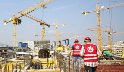 Brandschutz auf Baustelle